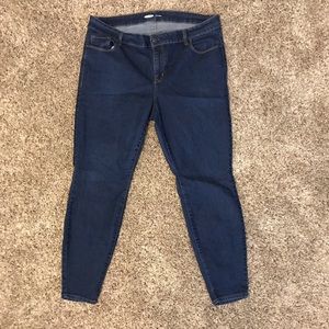 Super skinny stretch jeans, size 16